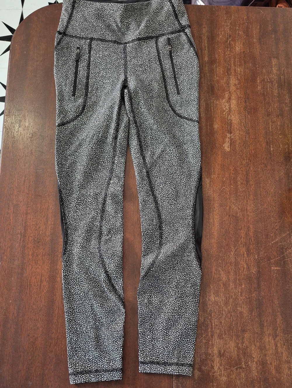 lululemon athletica Black & White Speckled Joggers